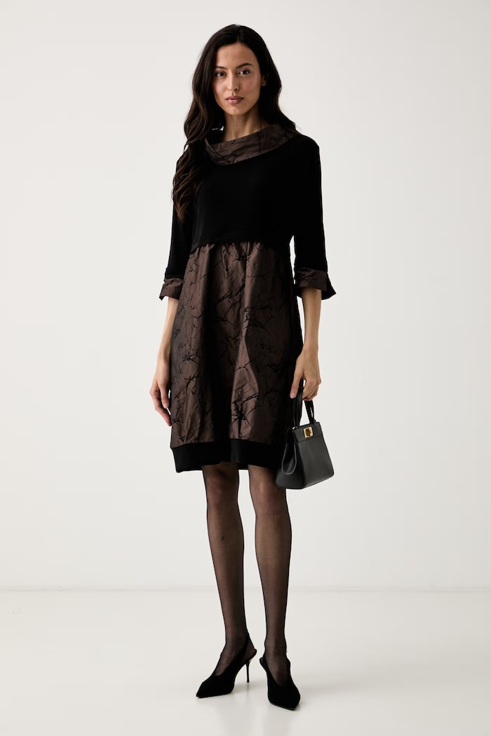 Joseph Ribkoff sukienka 263219 brązowy AW26