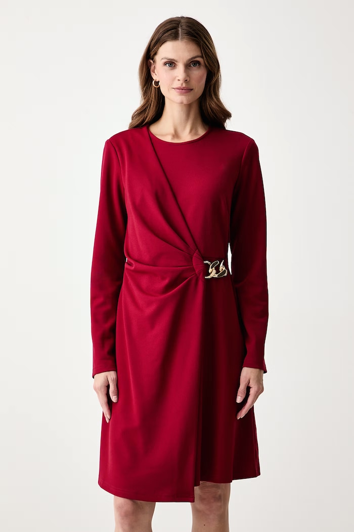 Joseph Ribkoff Vestito svasato rosso 263196