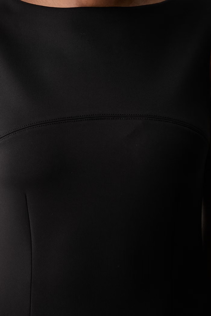 MM by Max Mara sukienka MMLVISCHIO 2626626017600 czarny