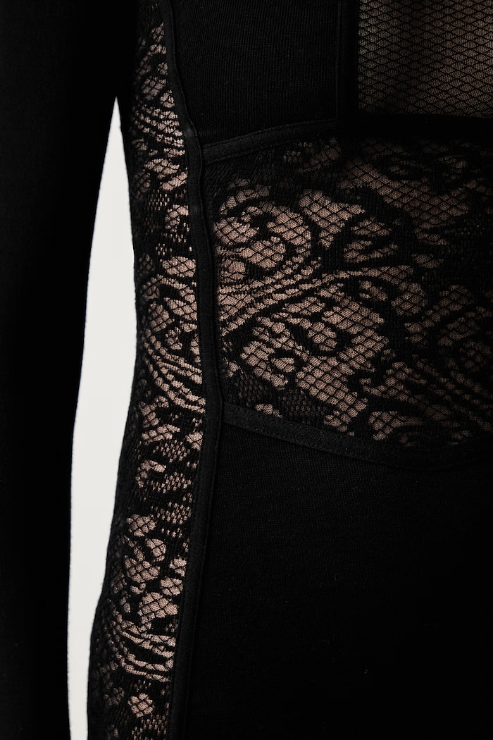 Elisabetta Franchi sukienka bodycon z wiskozą AM28Q66E2 czarny