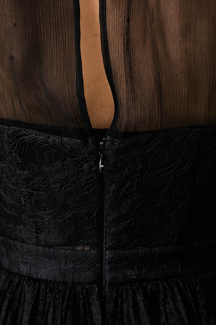 Elisabetta Franchi Sukienka z wiskozą AB98366E2