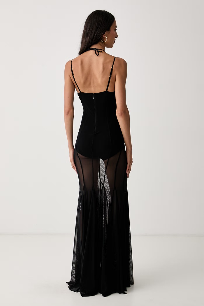 Odzież Elisabetta Franchi sukienka ABR1466E2 czarny