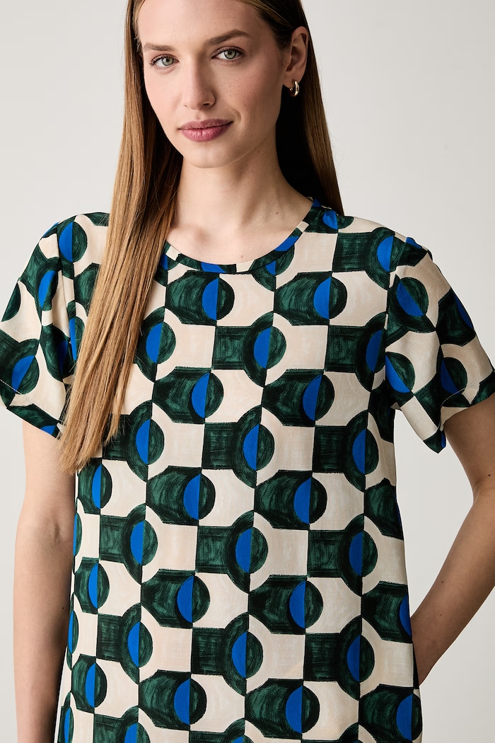 Weekend Max Mara sukienka jedwabna WKDVINCI beżowy 2625226041600