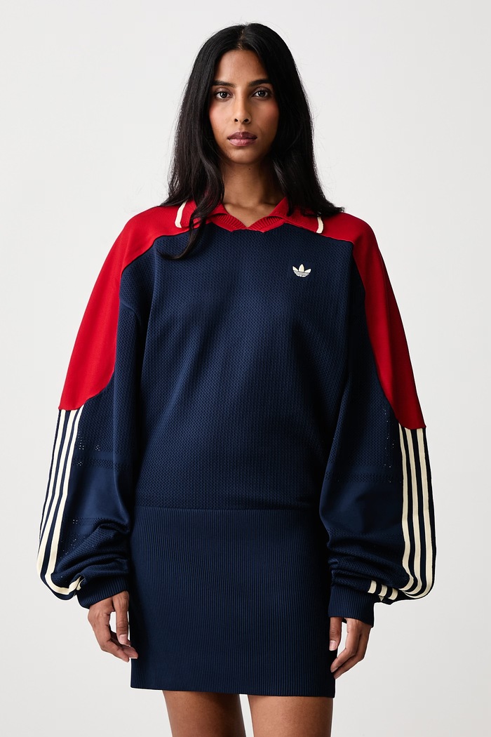 adidas Originals Sukienka gładka granatowy KR9599