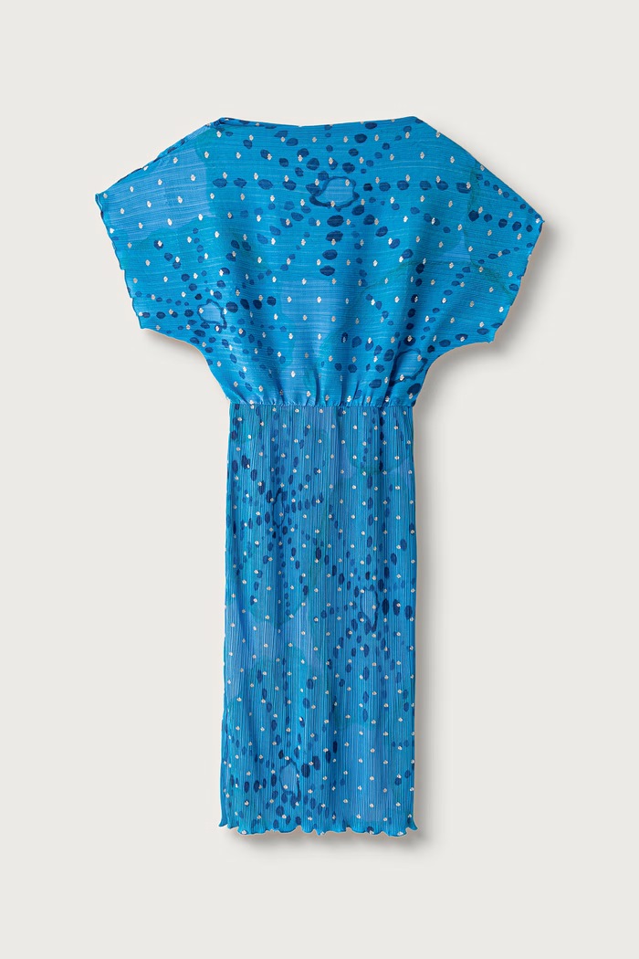 Never Fully Dressed Sukienka letnia NFDDR3464 niebieski AW26