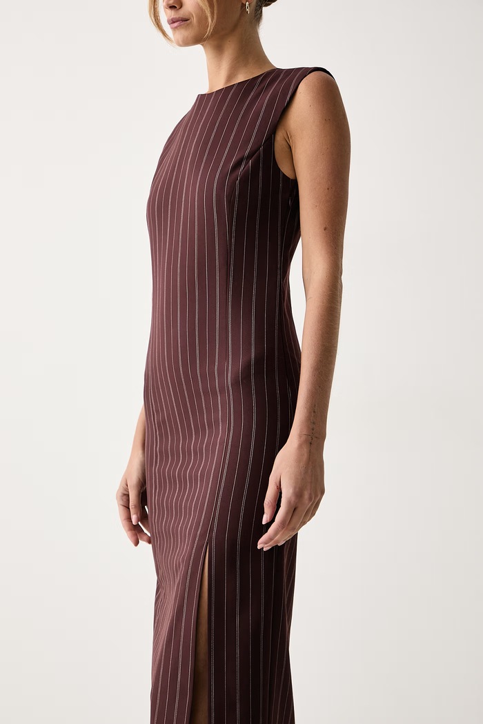Sukienka Patrizia Pepe 8A0555.C7001 brązowy