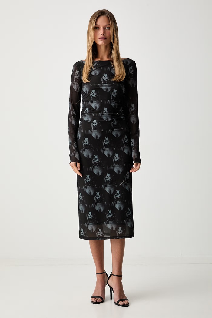 Patrizia Pepe sukienka czarny 8A0537.J0077