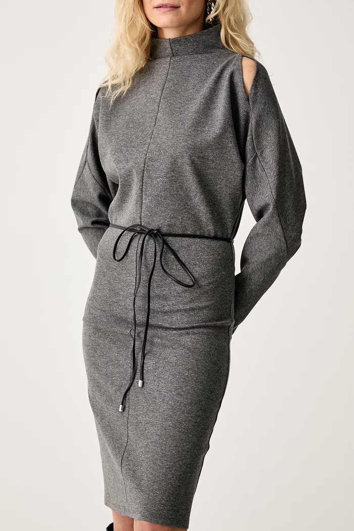 Vestito Patrizia Pepe 8A0344.J0060 grigio