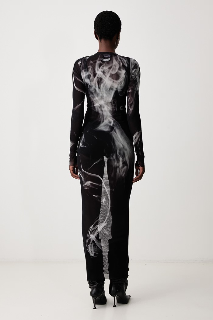 Odzież Jean Paul GAULTIER Smoking Women sukienka 26.04.W.DR191.M031P czarny