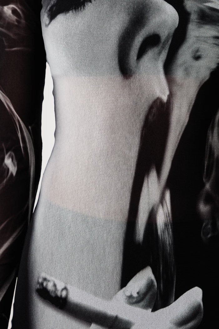 Jean Paul GAULTIER Smoking Women sukienka 26.04.W.DR191.M031P czarny