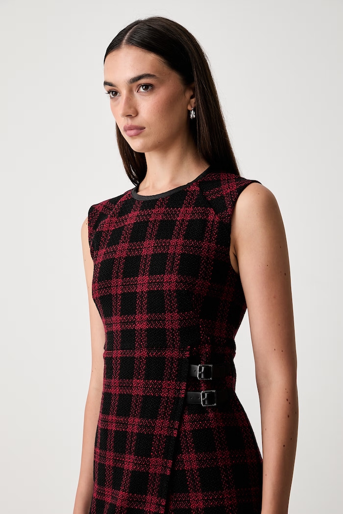 Pinko sukienka z wełną czarny 107498.A3GN