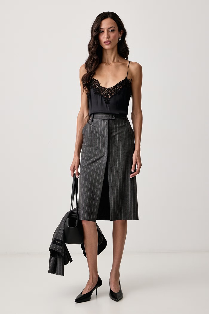 Pinko Рокля с добавена вълна 107497.A3FF сив AW26