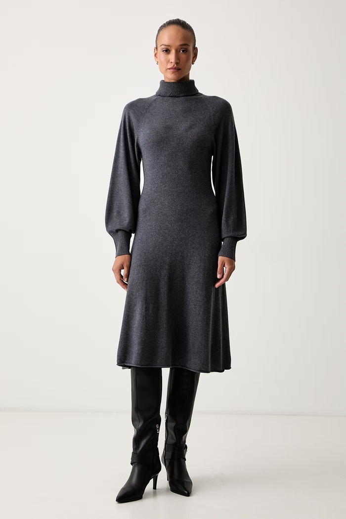 Pinko haljina s viskozom siva 107236.A3I1