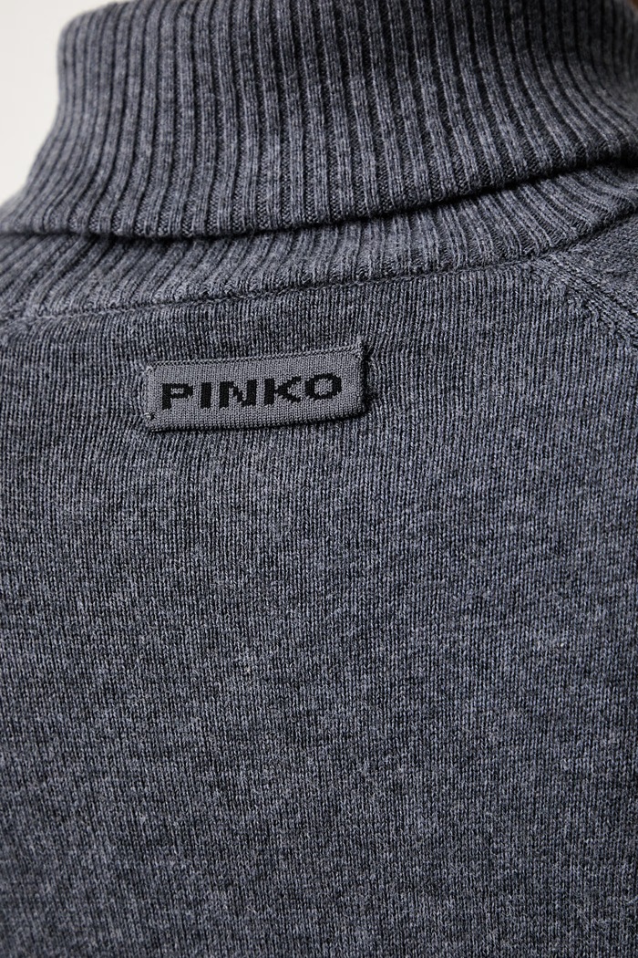 Pinko haljina s viskozom 107236.A3I1 siva