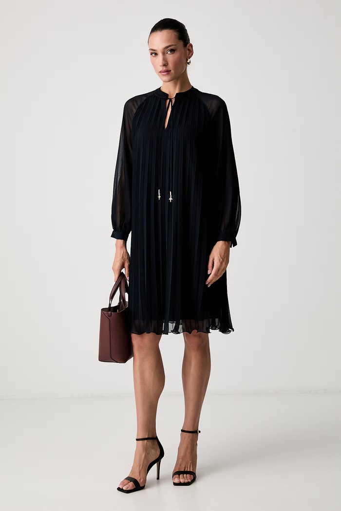 Joop! sukienka 30103350 granatowy AW26