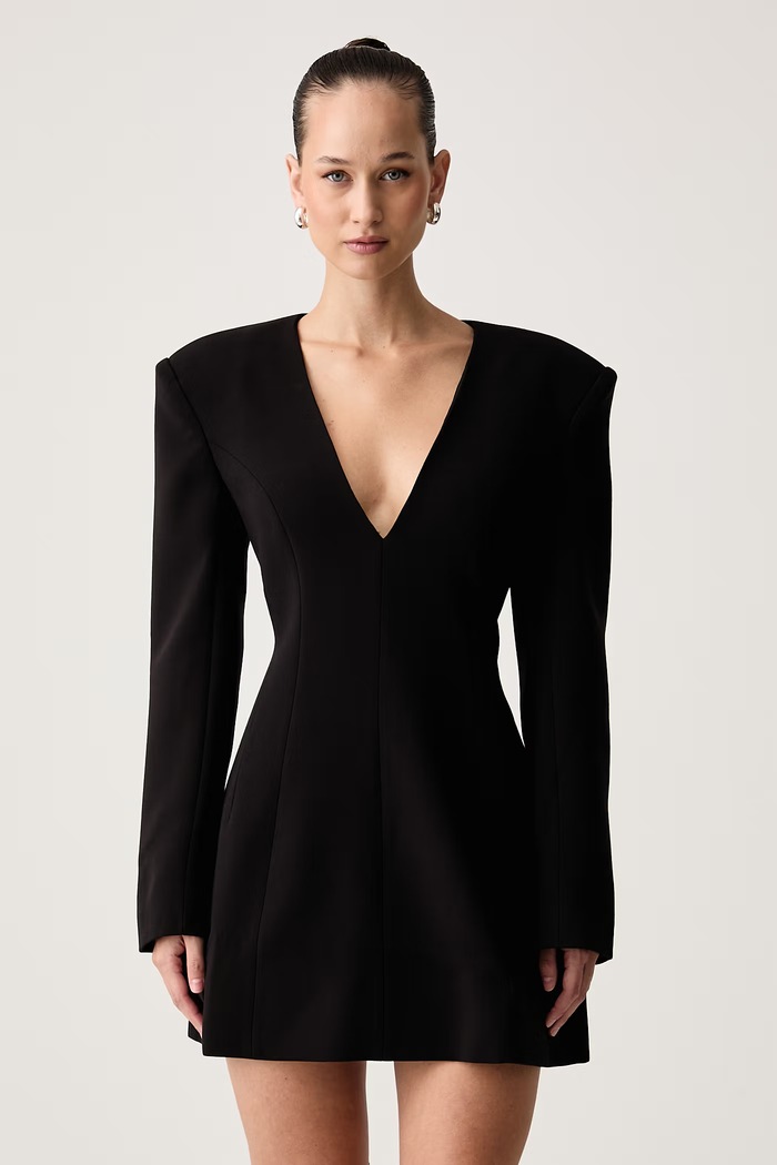 Bardot Sukienka rozkloszowana OLIVIA czarny 60286DB
