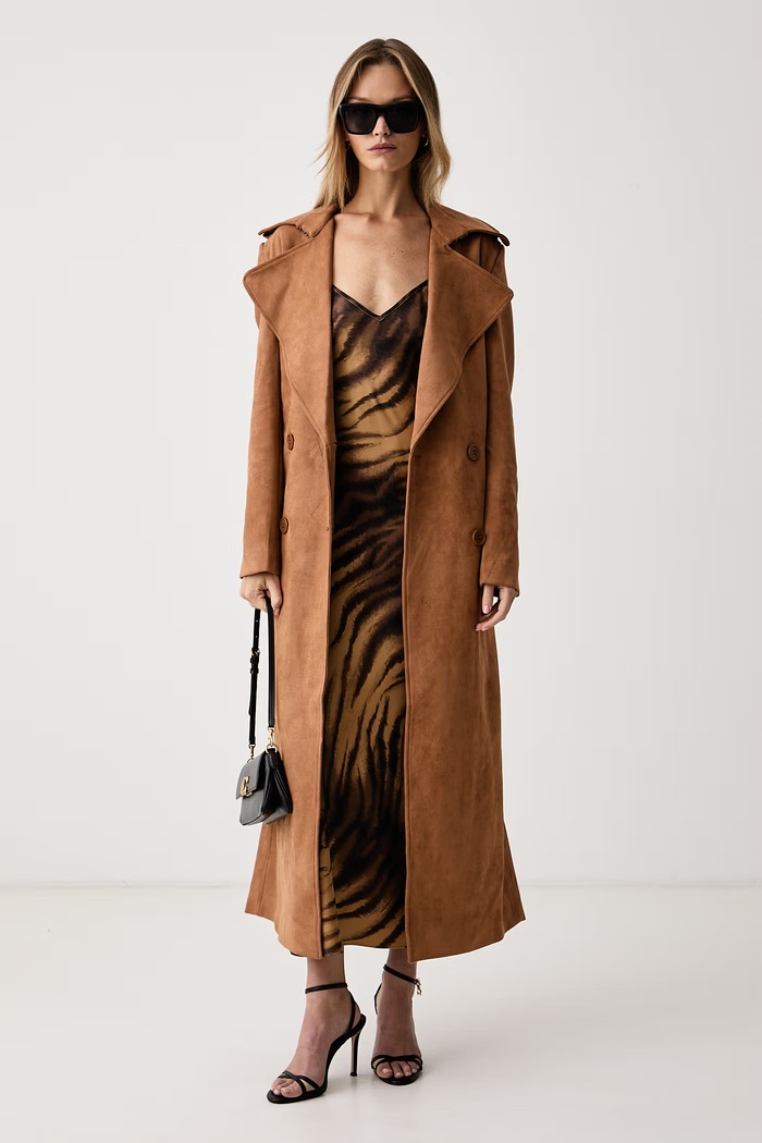 Bardot Sukienka BRYNLEE 59089DB2 brązowy AW26