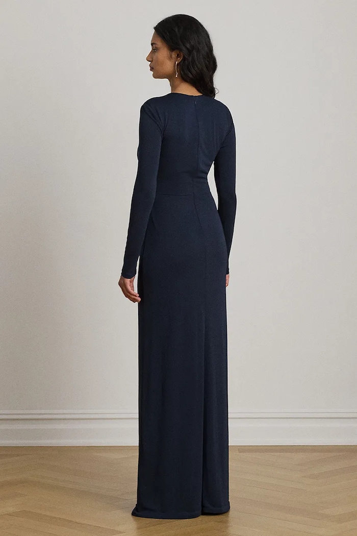 Lauren Ralph Lauren sukienka 253P14777 granatowy AW26