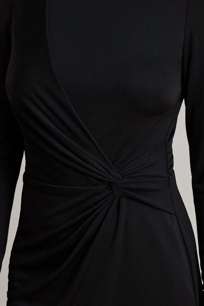 Sukienka Lauren Ralph Lauren 200P14033 czarny