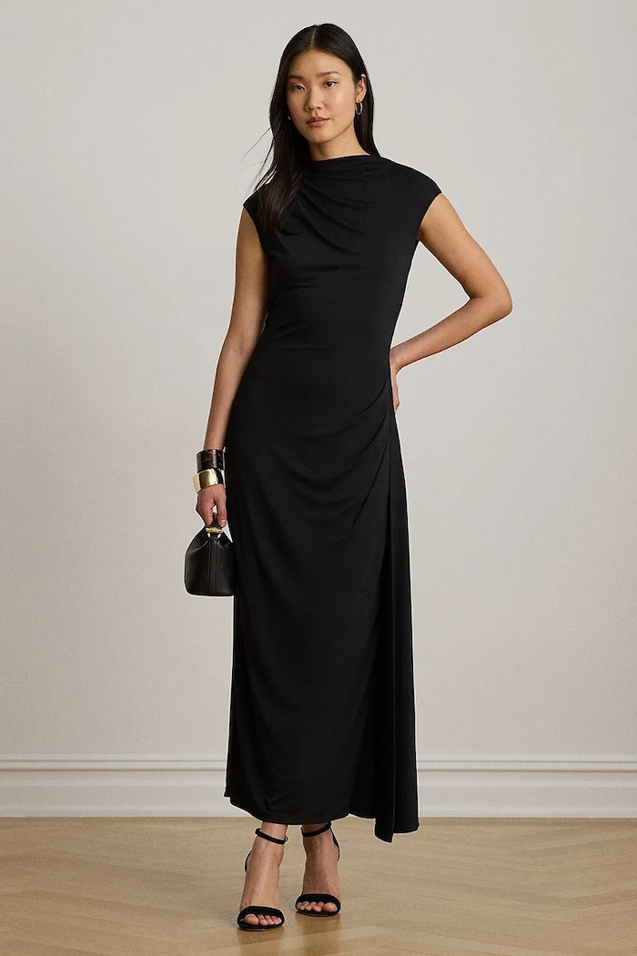 Lauren Ralph Lauren sukienka czarny 200P13958