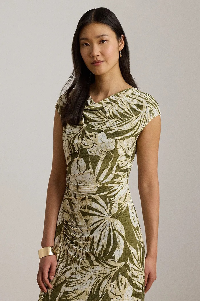 Odzież Lauren Ralph Lauren sukienka 200P13926 zielony