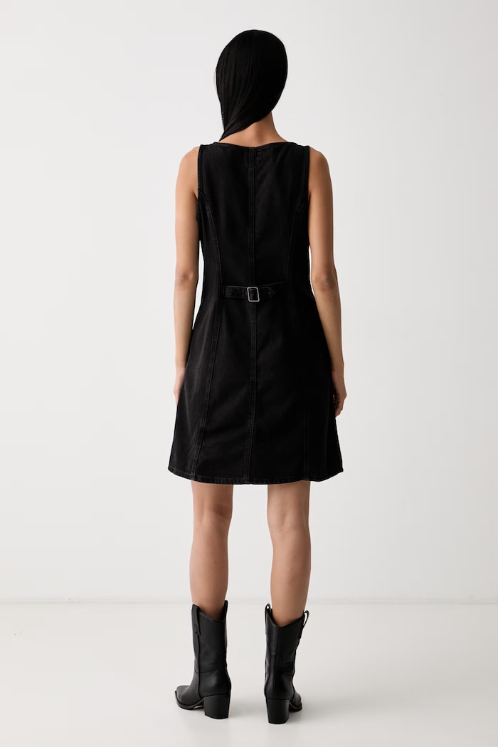 Oblečení Levi's šaty džínové AUDRA TANK 0080Y černá