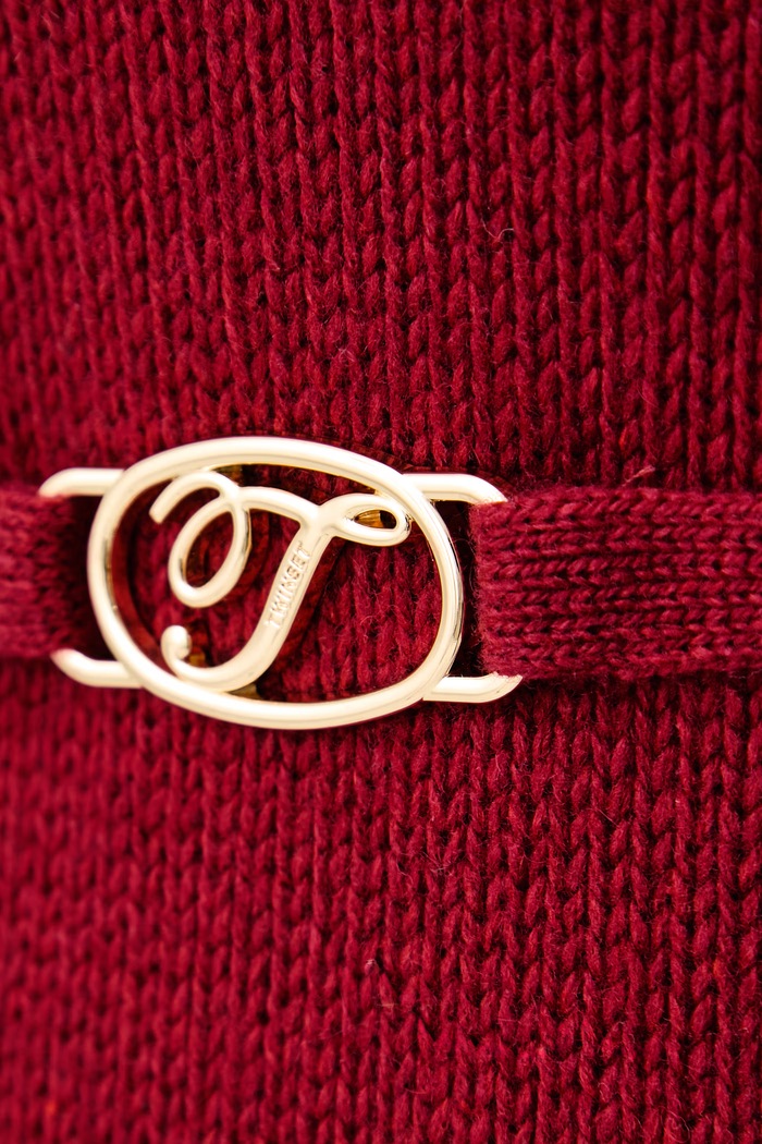 Twinset Svetrové šaty s vlnou 262TT3212