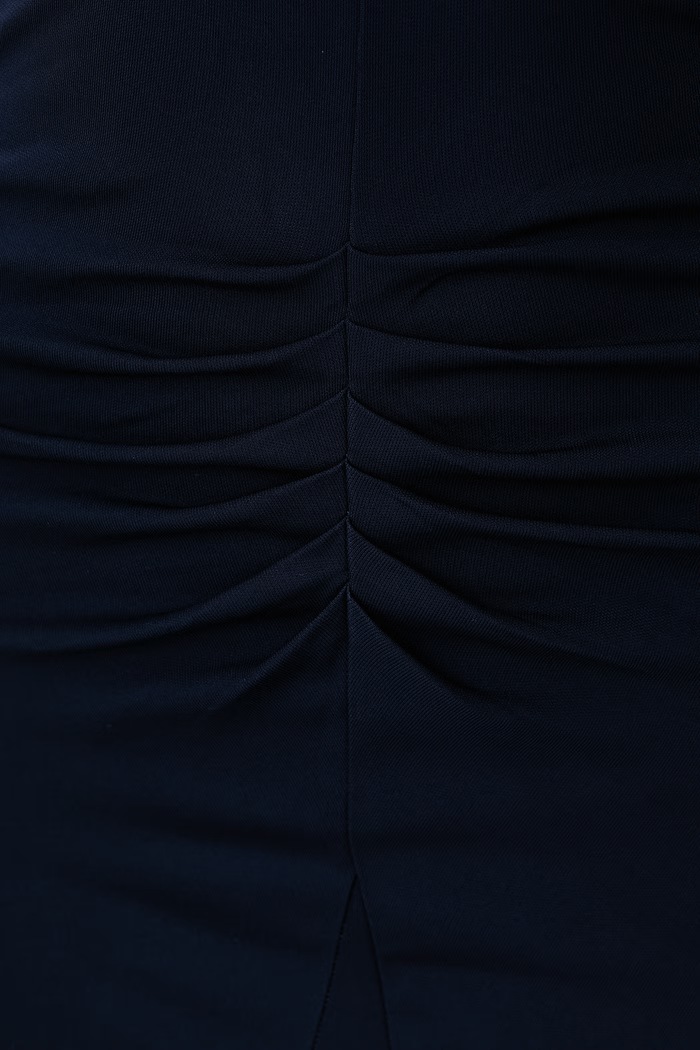 Vestito in viscosa Twinset blu navy 262TT2410