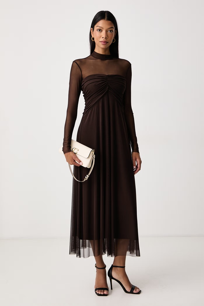 Twinset Платье 262TF2030 коричневый AW26