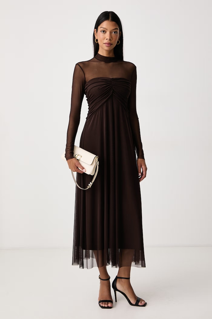 Twinset Платье 262TF2030 коричневый AW26