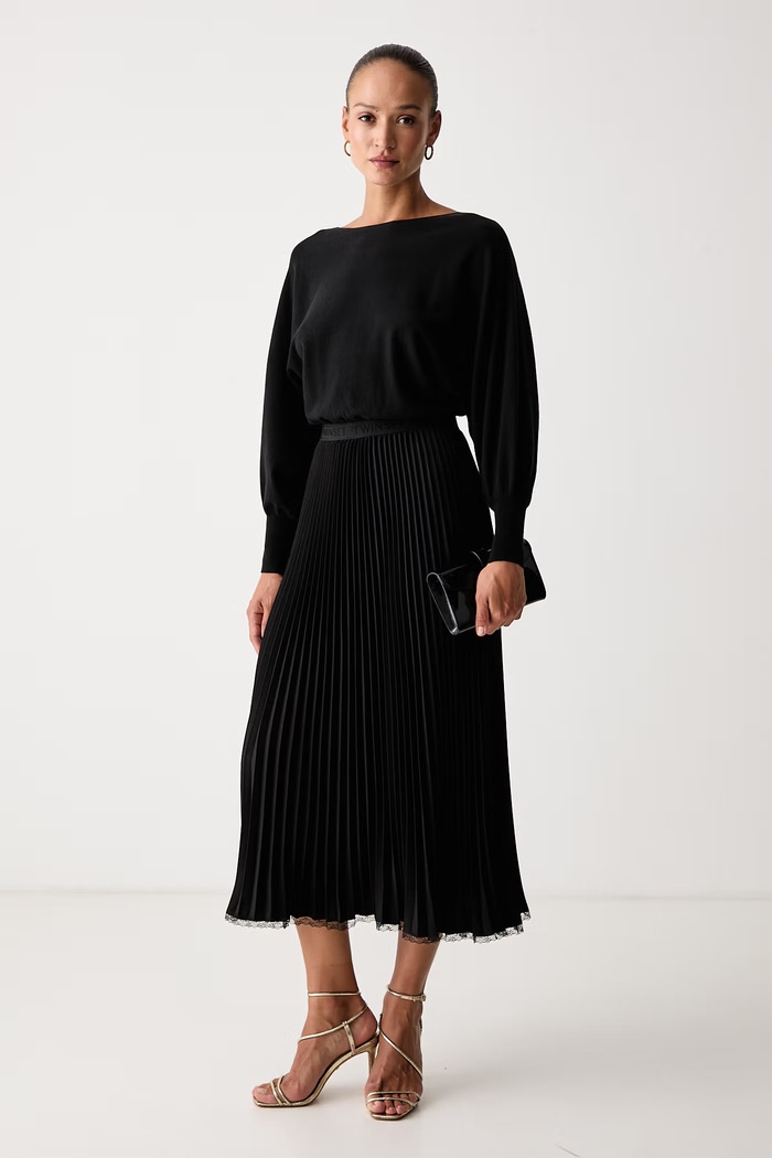 Twinset Šaty 262TP3250 čierna AW26