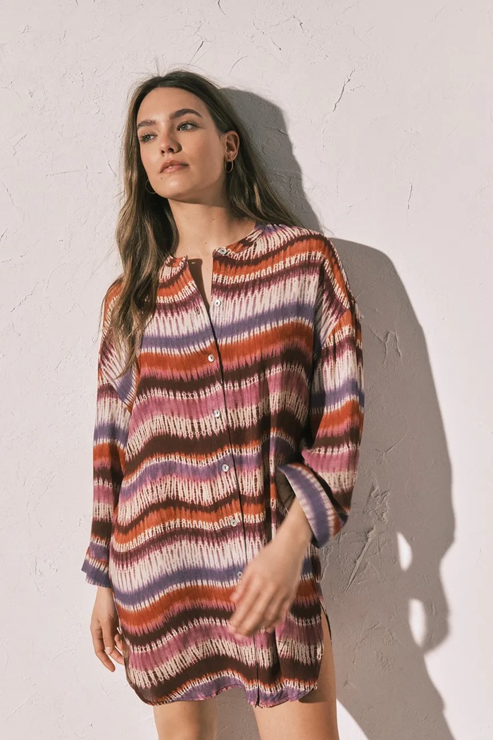 Odzież women'secret sukienka letnia z wiskozą 4924800 multicolor