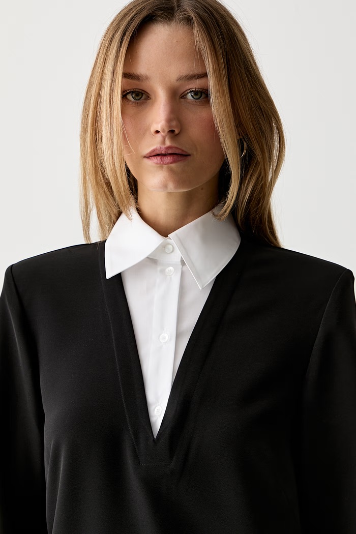 Karl Lagerfeld φόρεμα μαύρο B3W13043
