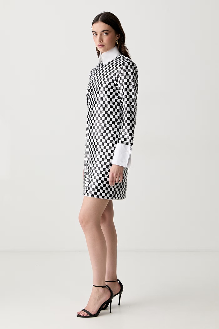 Karl Lagerfeld φόρεμα B3W13026 μαύρο AW26