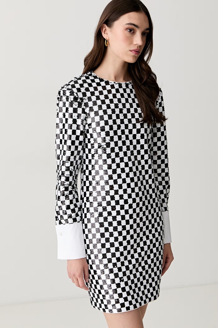 Karl Lagerfeld φόρεμα μαύρο B3W13026
