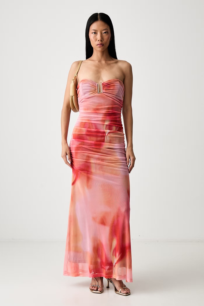 Bardot sukienka bodycon STEPHANIE 60459DB różowy AW26