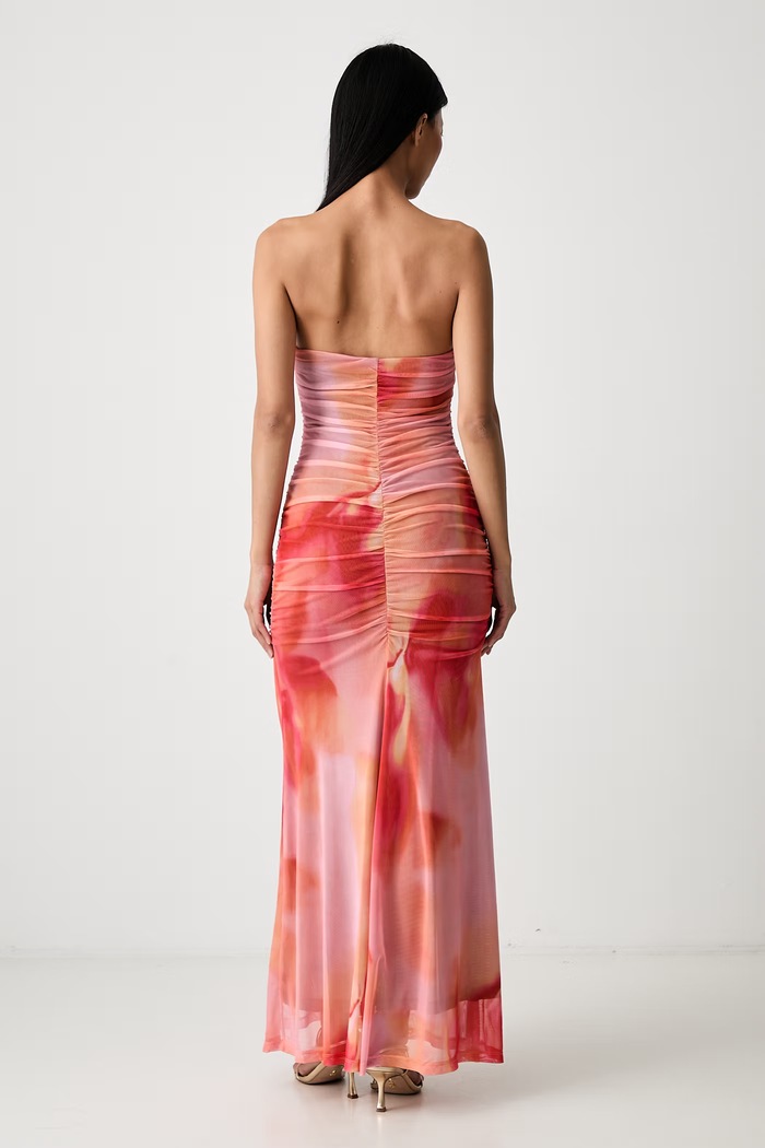 Odzież Bardot sukienka bodycon STEPHANIE 60459DB różowy