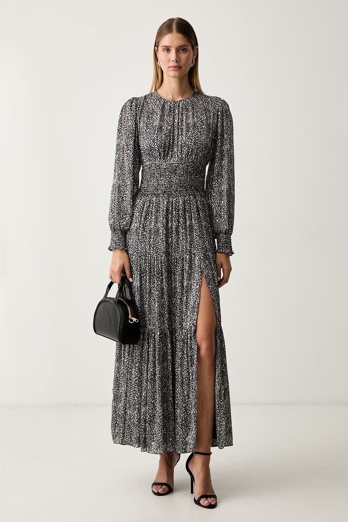 MICHAEL Michael Kors sukienka MT6835PL3E czarny AW26