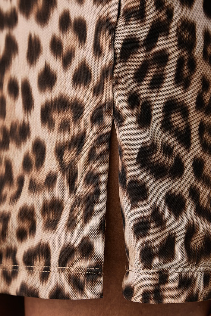 Sukienka ANDRIE Bardot beżowy 60490DB