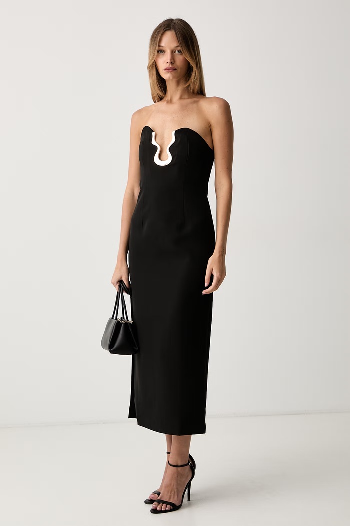 Bardot sukienka PALTROW 60396DB czarny AW26