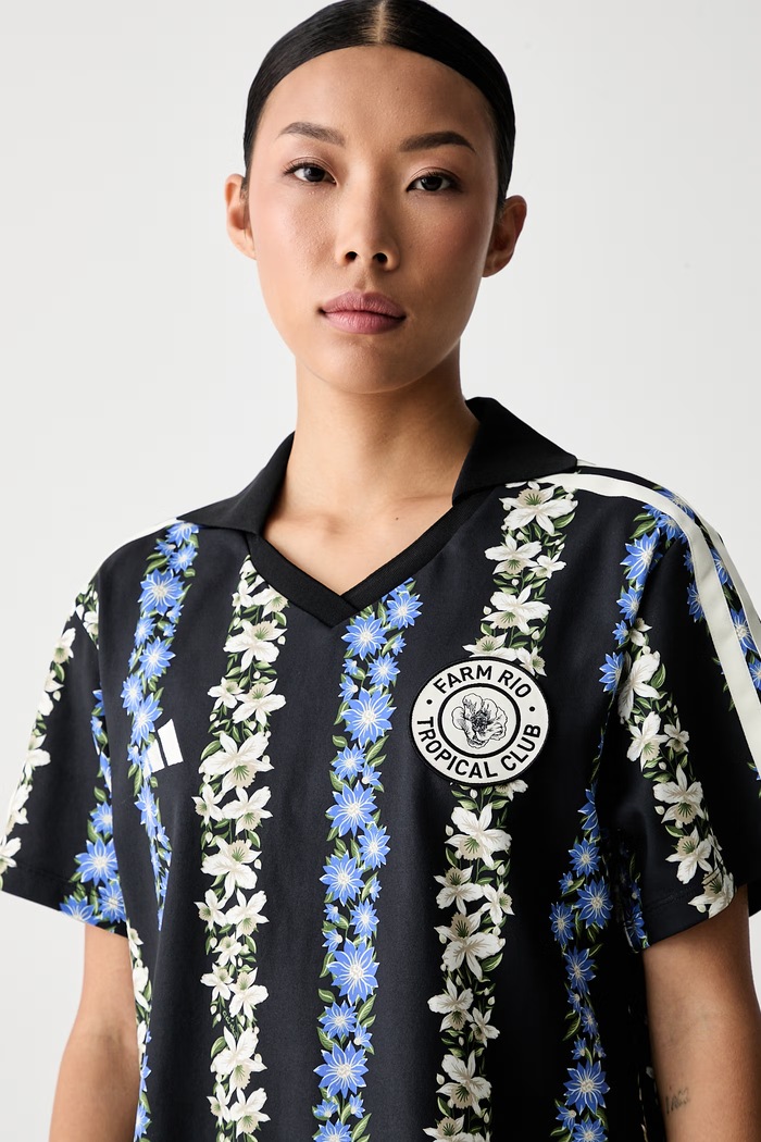 adidas sukienka x Farm Rio czarny KR0258