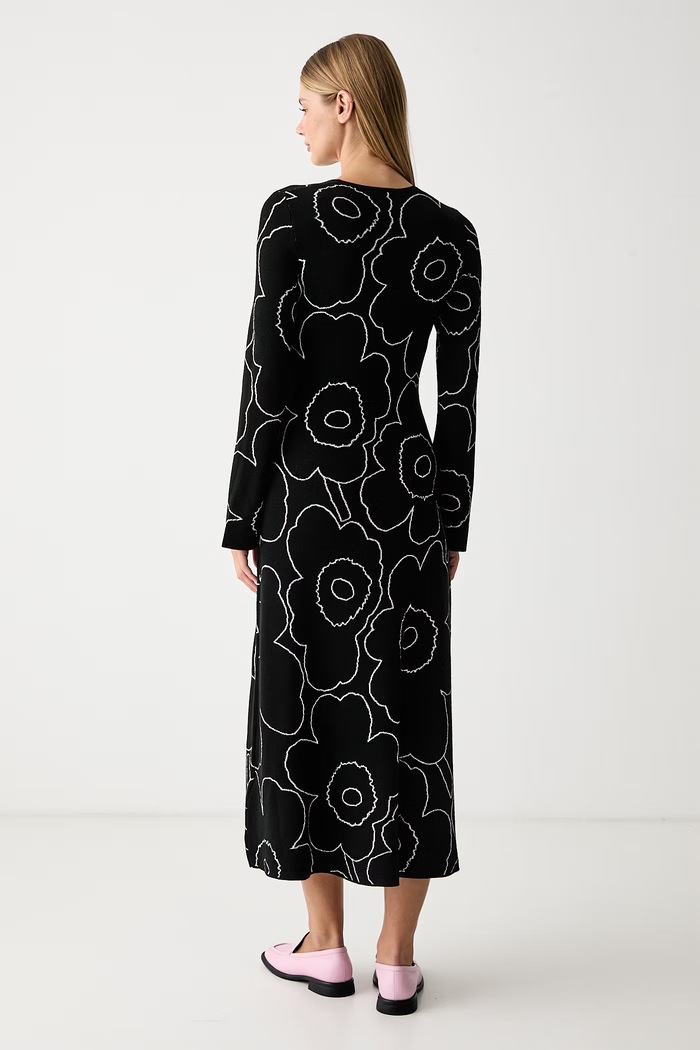Odjeća Marimekko Haljina s vunom 096079 crna