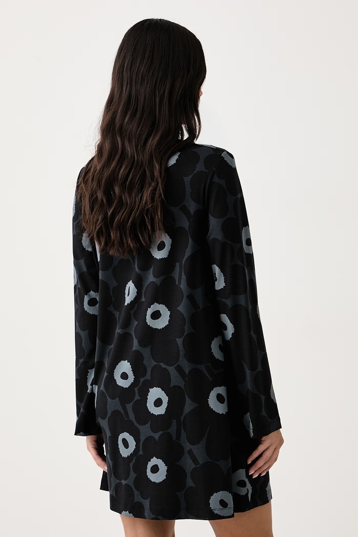 Odjeća Marimekko Haljina s viskozom 096141 crna
