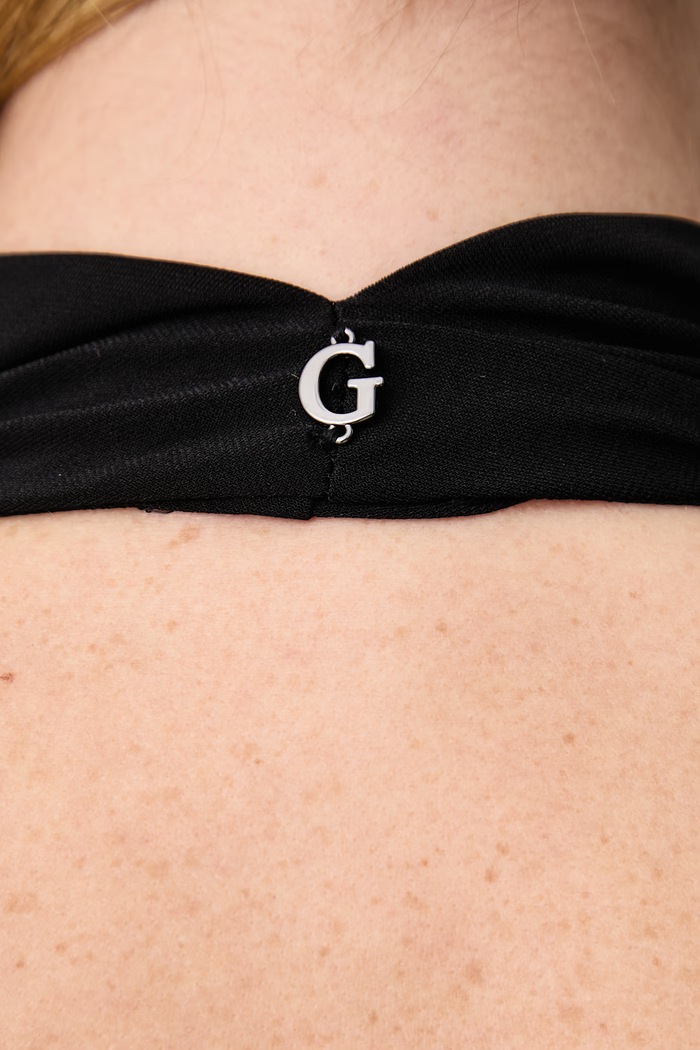 Sukienka halter HARLEY Guess W6BK87.K7902 czarny