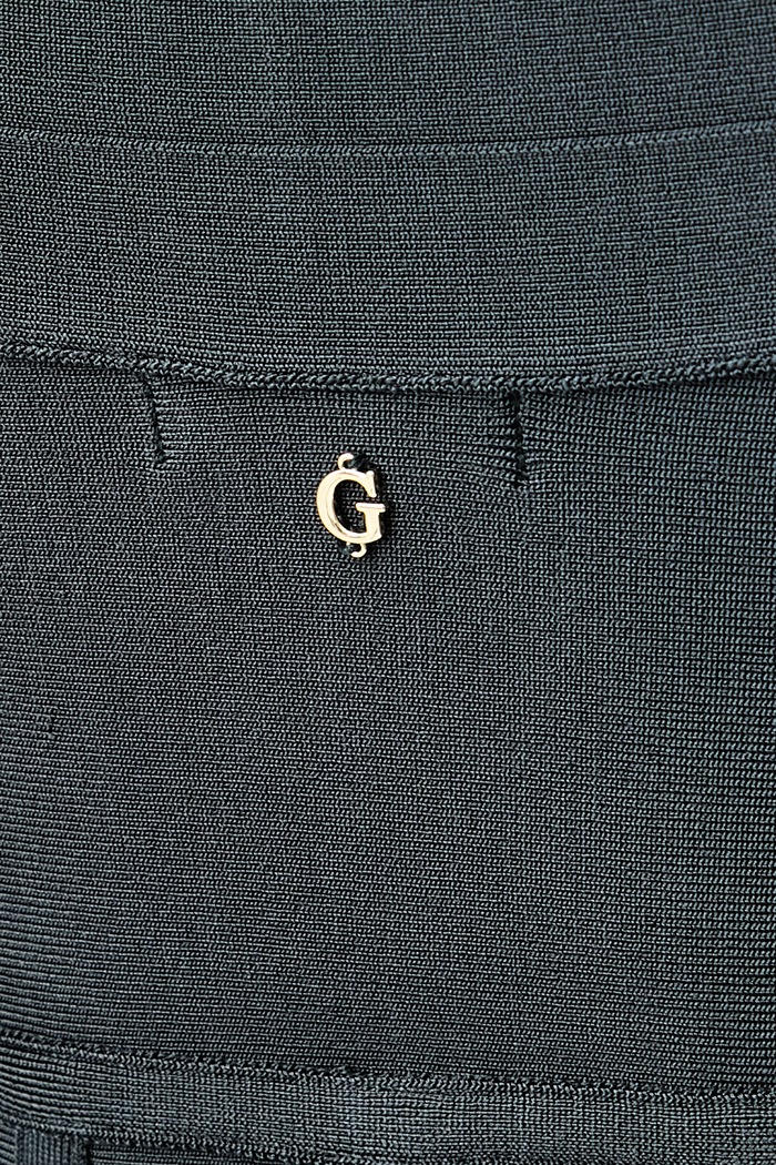 Bodycon haljina s viskozom ELORA Guess zelena W6BK69.Z1574