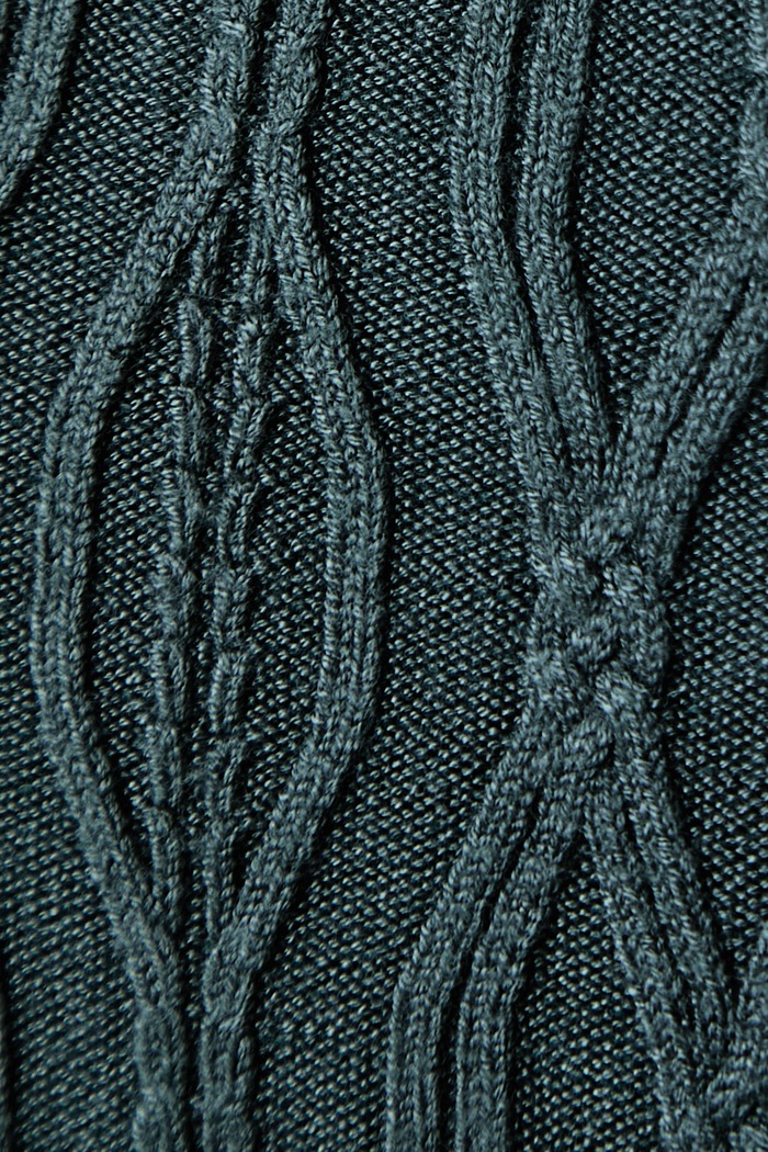 Pletena haljina s viskozom YUKI Guess zelena W6BK64.Z1569