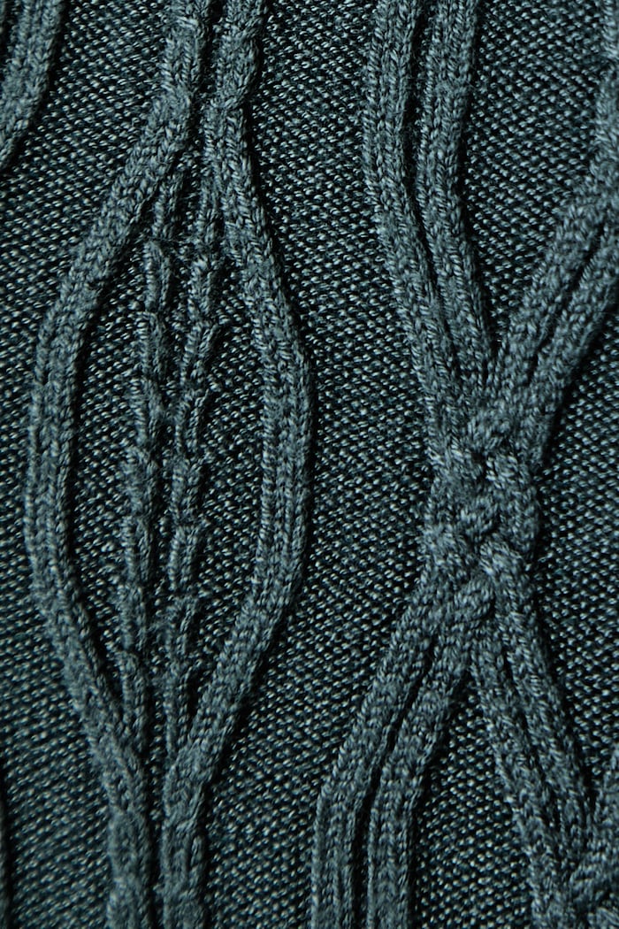 Pletena haljina s viskozom YUKI Guess zelena W6BK64.Z1569