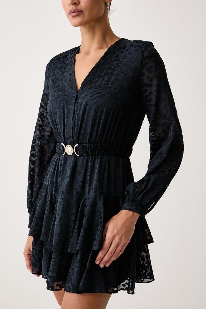 Odjeća Guess Haljina A-kroja CLARISSE W6BK42.W4225 mornarsko plava
