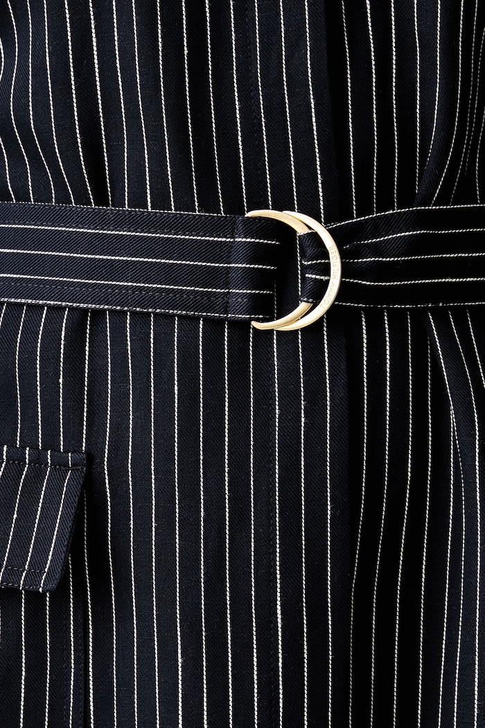 Tommy Hilfiger σεμιζιέ με lyocell WW0WW49912 σκούρο μπλε