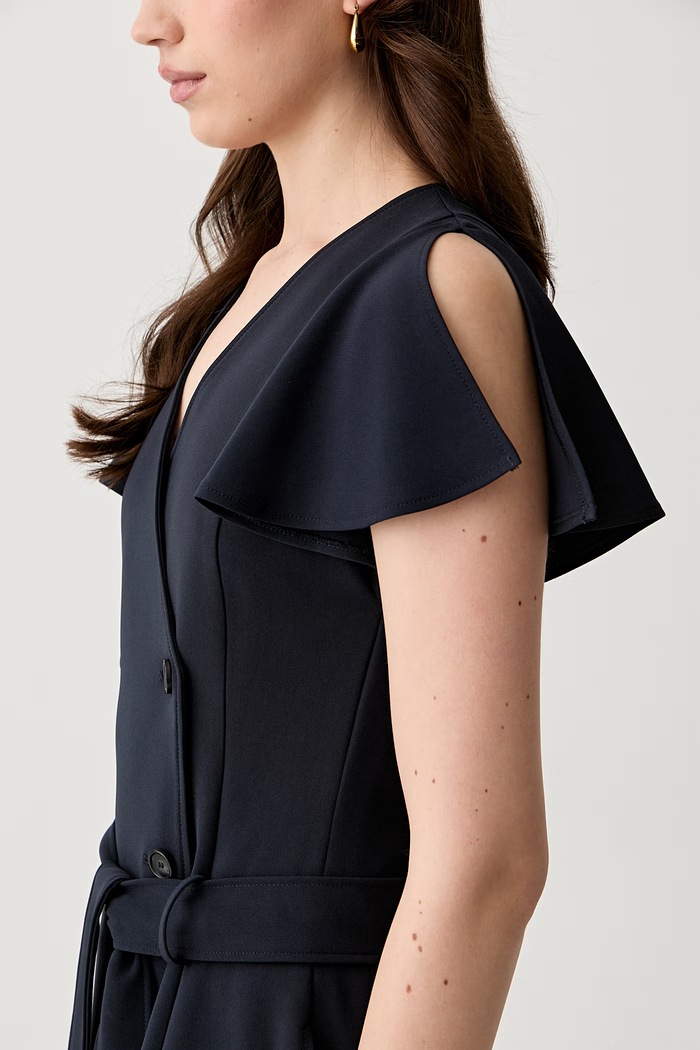 BOSS rochie petrecută Datrena2 50563833 bleumarin